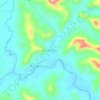 Mappa topografica Campozano, altitudine, rilievo