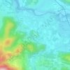 Mappa topografica Ares, altitudine, rilievo