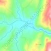 Mappa topografica Pacuan, altitudine, rilievo