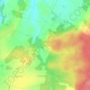 Mappa topografica Le Gaudreau, altitudine, rilievo