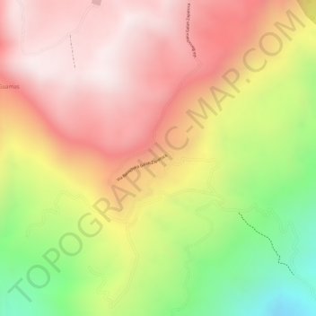 Mappa topografica El Hato, altitudine, rilievo