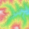 Mappa topografica Campomolino, altitudine, rilievo
