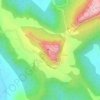 Mappa topografica Lohagad Fort, altitudine, rilievo