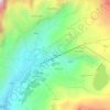 Mappa topografica Vieille, altitudine, rilievo