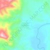 Mappa topografica Guacamayas, altitudine, rilievo