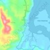 Mappa topografica Munte, altitudine, rilievo