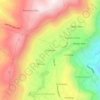 Mappa topografica Chumaqui, altitudine, rilievo