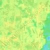 Mappa topografica Ehren, altitudine, rilievo