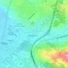 Mappa topografica Montalvin Park, altitudine, rilievo