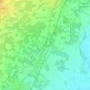 Mappa topografica Pizzoletta, altitudine, rilievo
