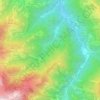 Mappa topografica Artic, altitudine, rilievo