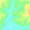 Mappa topografica Bett, altitudine, rilievo