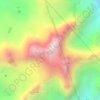 Mappa topografica Condoriri, altitudine, rilievo