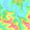 Mappa topografica Le Viala-du-Dourdou, altitudine, rilievo