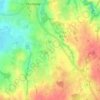 Mappa topografica La Ravillais, altitudine, rilievo