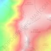 Mappa topografica Dôme des Nants, altitudine, rilievo
