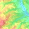 Mappa topografica Les Potiers, altitudine, rilievo