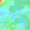 Mappa topografica La Bouzule, altitudine, rilievo
