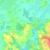 Mappa topografica Keriguen, altitudine, rilievo