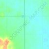 Mappa topografica Crestline, altitudine, rilievo