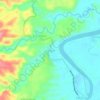 Mappa topografica Tungao, altitudine, rilievo