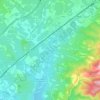 Mappa topografica Can Riera, altitudine, rilievo