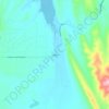 Mappa topografica Lodoga, altitudine, rilievo