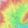 Mappa topografica Grimaudière, altitudine, rilievo