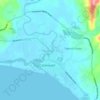 Mappa topografica Barangay 10, altitudine, rilievo