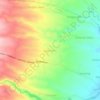 Mappa topografica Capucao C., altitudine, rilievo