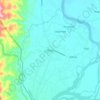 Mappa topografica Tuao, altitudine, rilievo