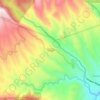 Mappa topografica Timago, altitudine, rilievo