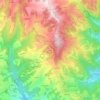 Mappa topografica Corte, altitudine, rilievo