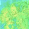Mappa topografica Francis, altitudine, rilievo