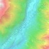 Mappa topografica Piedilago, altitudine, rilievo