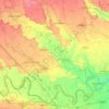 Mappa topografica Castelgerundo, altitudine, rilievo