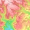 Mappa topografica Chilet, altitudine, rilievo