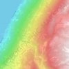 Mappa topografica La Ca', altitudine, rilievo