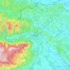 Mappa topografica Maribor, altitudine, rilievo