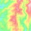 Mappa topografica Inskip, altitudine, rilievo