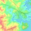 Mappa topografica Wexford, altitudine, rilievo