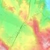 Mappa topografica Volviges, altitudine, rilievo
