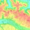 Mappa topografica Lotissement Lissandre, altitudine, rilievo