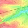 Mappa topografica Verson, altitudine, rilievo
