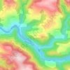 Mappa topografica Crays, altitudine, rilievo