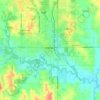 Mappa topografica Downtown Stillwater, altitudine, rilievo