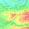 Mappa topografica Chavagné, altitudine, rilievo