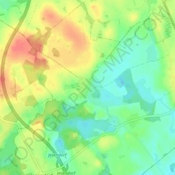 Mappa topografica Neperstorf, altitudine, rilievo