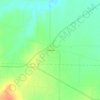 Mappa topografica Old Glory, altitudine, rilievo
