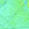 Mappa topografica Bergerden, altitudine, rilievo